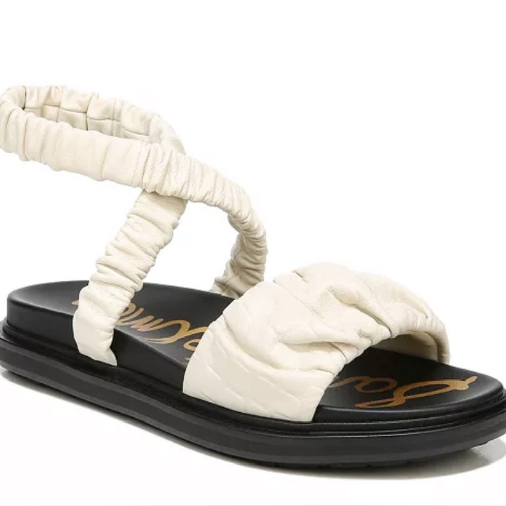 New Macy’s Sam Edelman Velma Ruched Banded Sandals Size 8.5